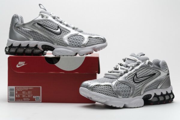 CD3613-001 Nike Spiridon Cage 2 Metallic Silver - Image 2