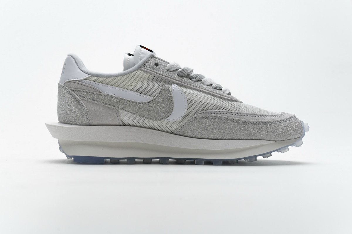 BV5053-100 Sacai x Nike LDWaffle White Bright White - Image 8