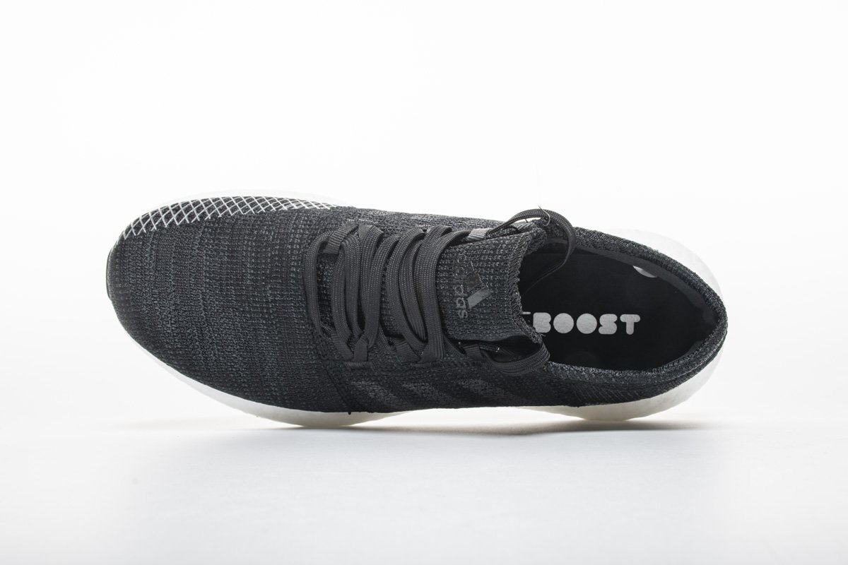 Adidas Pure Boost GO "Core Black/Grey/Grey" AH2319 - Image 8