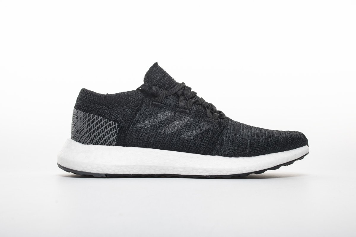 Adidas Pure Boost GO "Core Black/Grey/Grey" AH2319 - Image 12