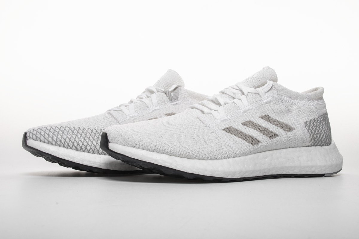 Adidas Pure Boost GO "Cloud White/Grey/Grey" AH2311 - Image 3