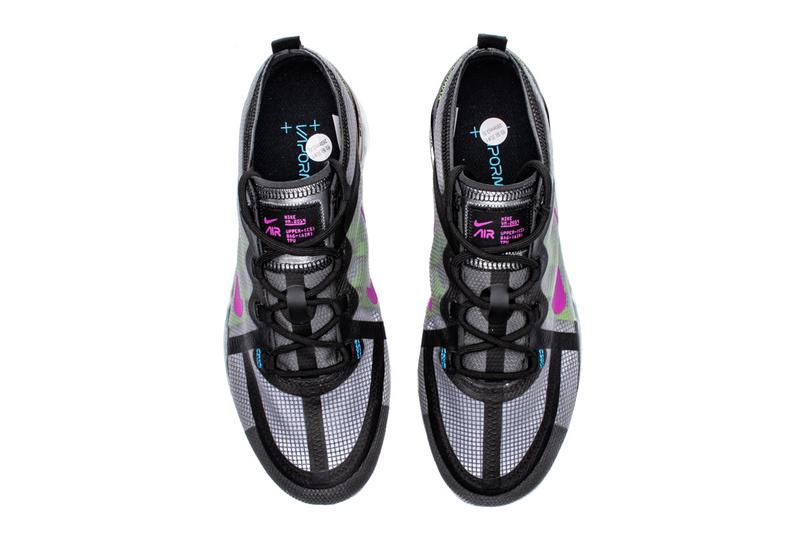 Nike VaporMax 2019 Black Active Fuchsia AT6810-001 - Image 4