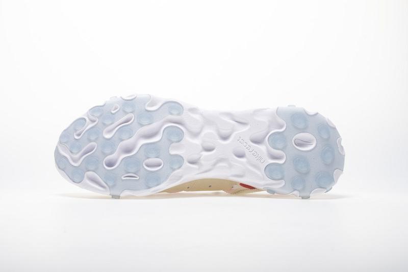 Nike React Element 87 “White Red” AQ1090-100 - Image 4