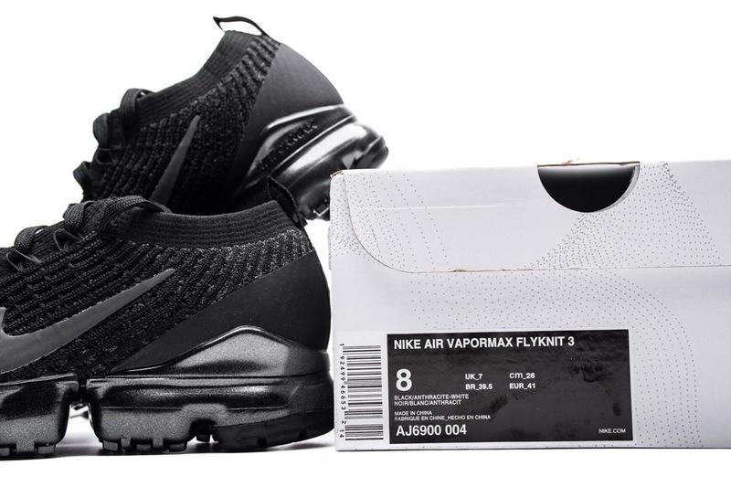 Nike Air Vapormax Flyknit 3 All Black AJ6900-004 - Image 7