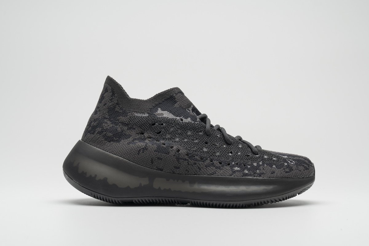 FU8680 adidas Yeezy Boost 380 Black Grey Real Boost - Image 2