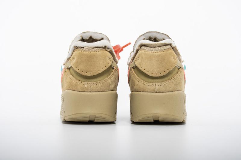OFF-WHITE x Nike Air Max 90 “Desert Ore” Release Date AA7293-200 - Image 3