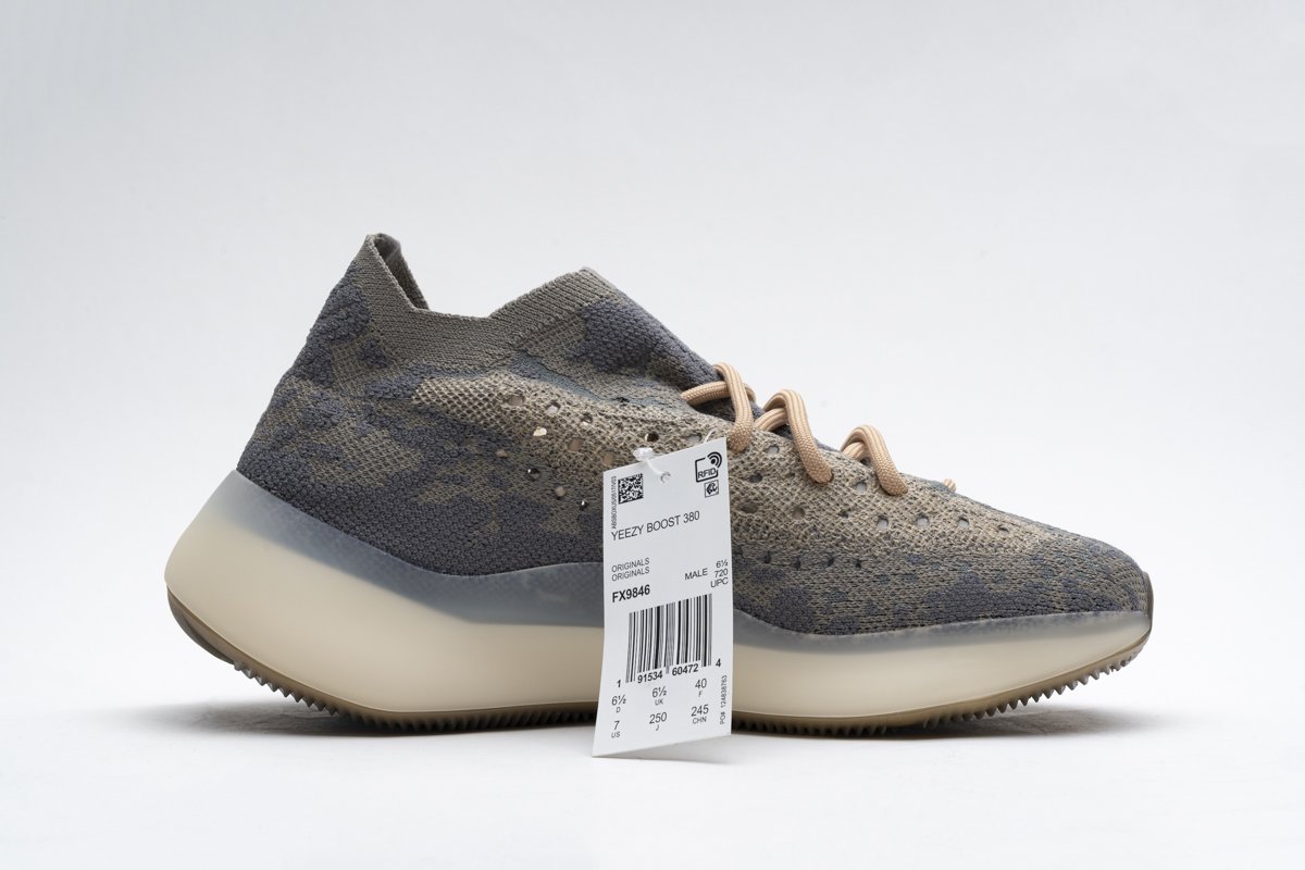 FX9846 adidas Yeezy Boost 380 “Mist Reflective” Basf Boost - Image 2