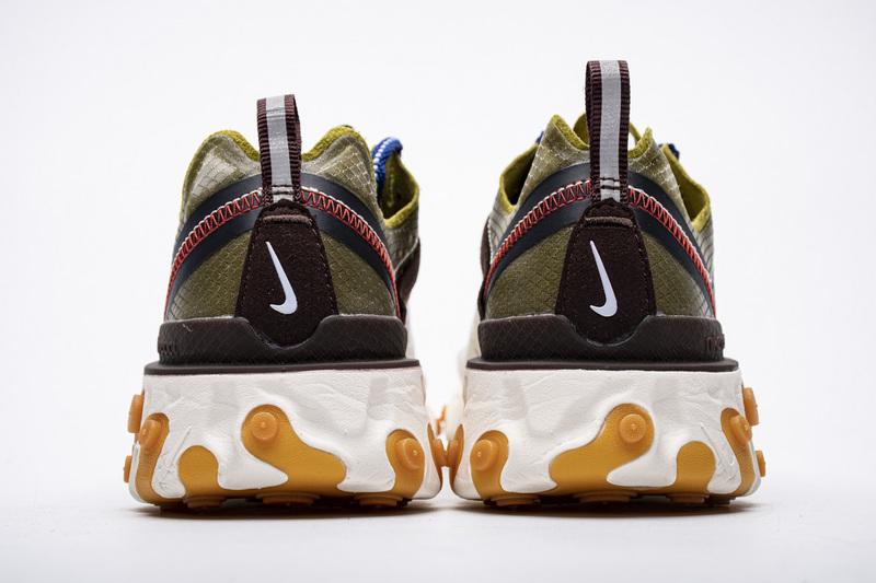 Nike React Element 87 “Moss” AQ1090-300 - Image 5
