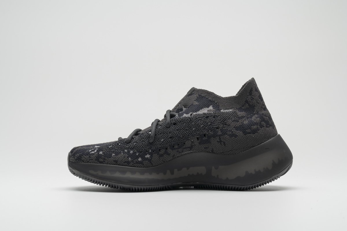 FU8680 adidas Yeezy Boost 380 Black Grey Real Boost