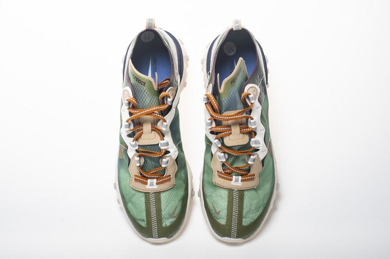 Nike React Element 87 “Brown green” AQ1090-002 - Image 2