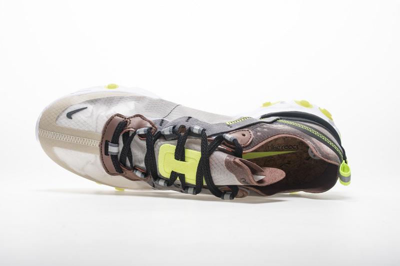 Nike React Element 87 “Brown green” AQ1090-002 - Image 4