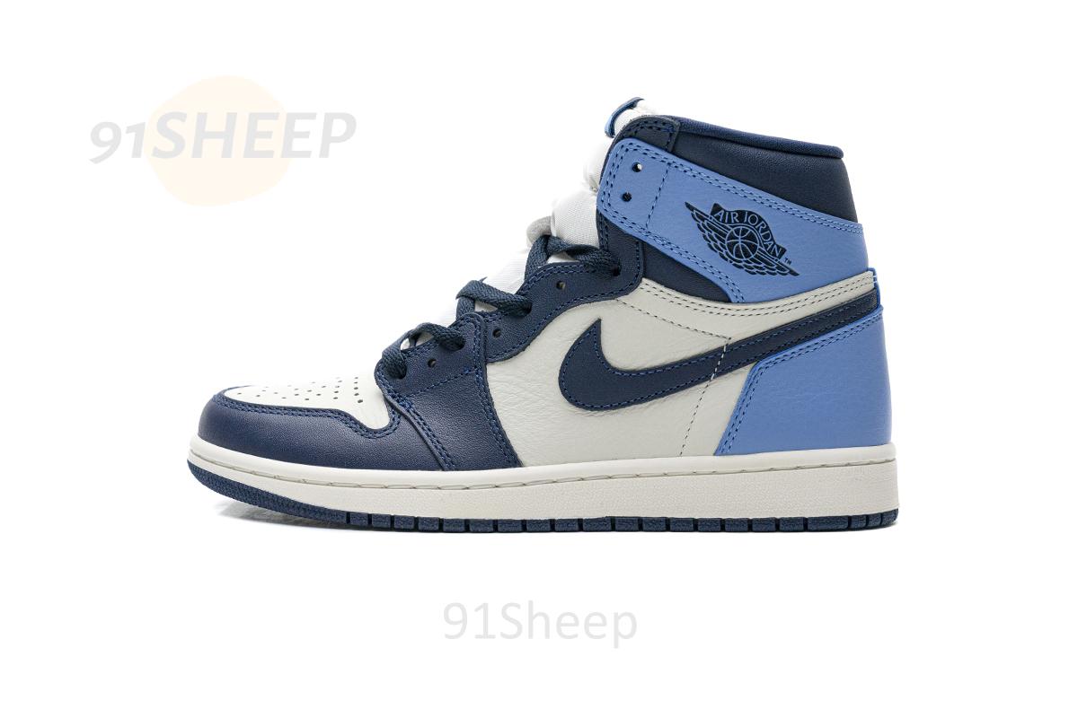 555088-140 Air Jordan 1 Retro High OG “Obsidian University Blue”