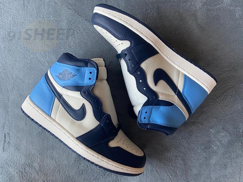 555088-140 Air Jordan 1 Retro High OG “Obsidian University Blue” - Image 6