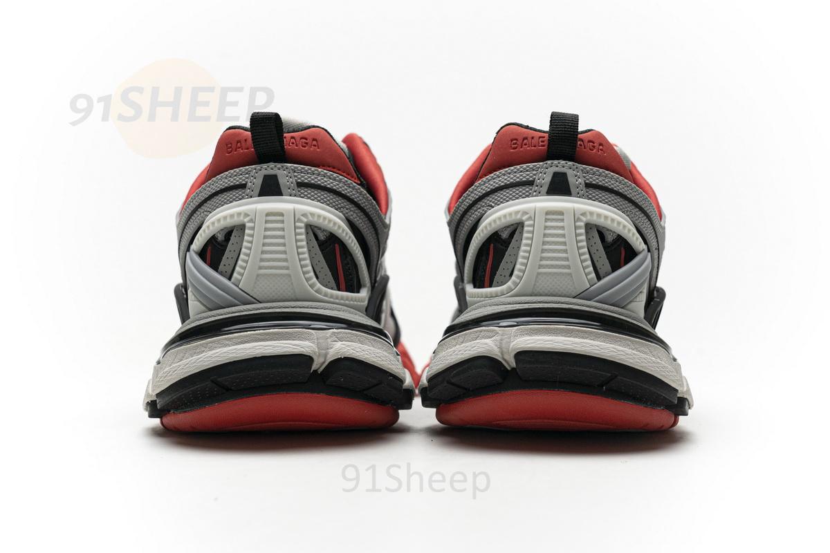 GT Batch Balanciaga Track Black Grey Red - Image 8