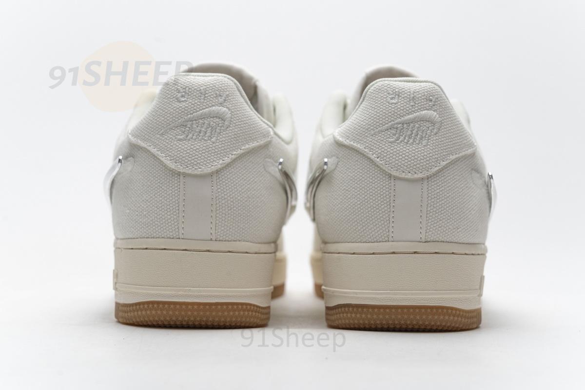 AQ4211-101 Travis Scott x Nike Air Force 1“Sail” - Image 9