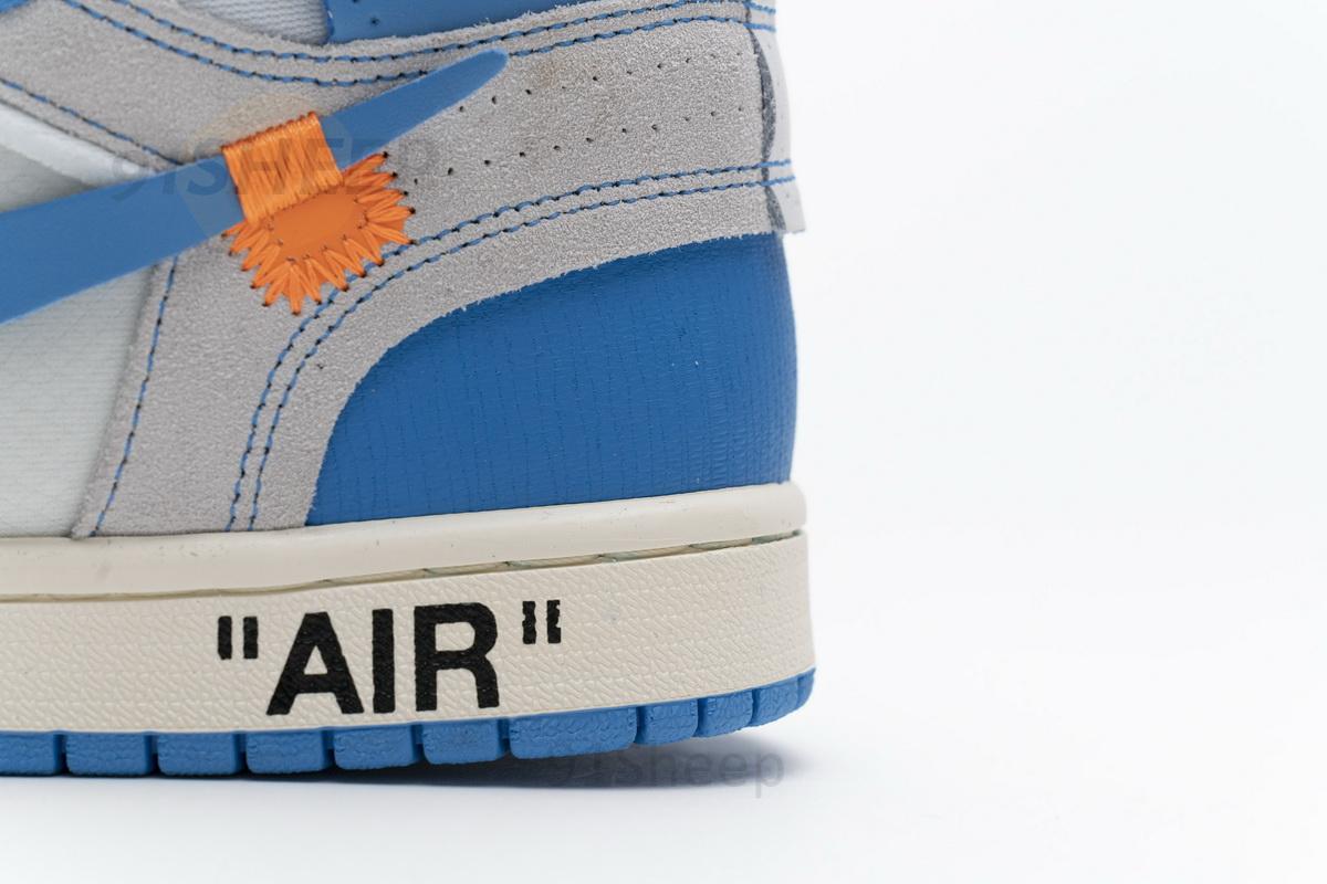 Jordan 1 Retro High Off-White University Blue Update Lace - Image 10