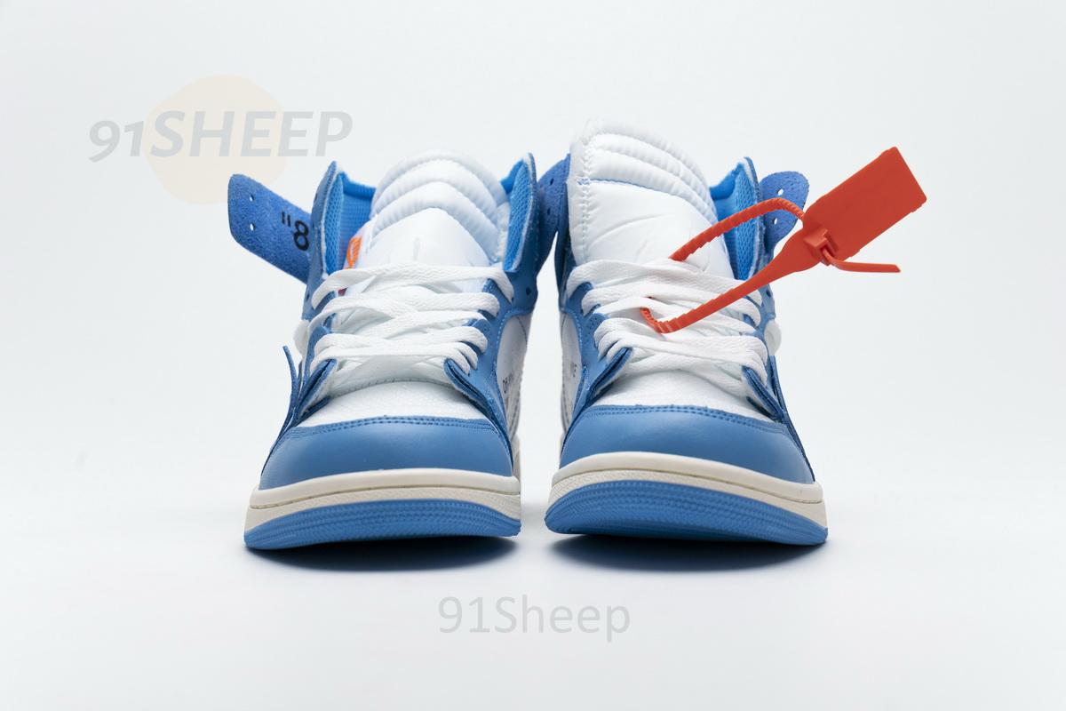 Jordan 1 Retro High Off-White University Blue Update Lace - Image 5
