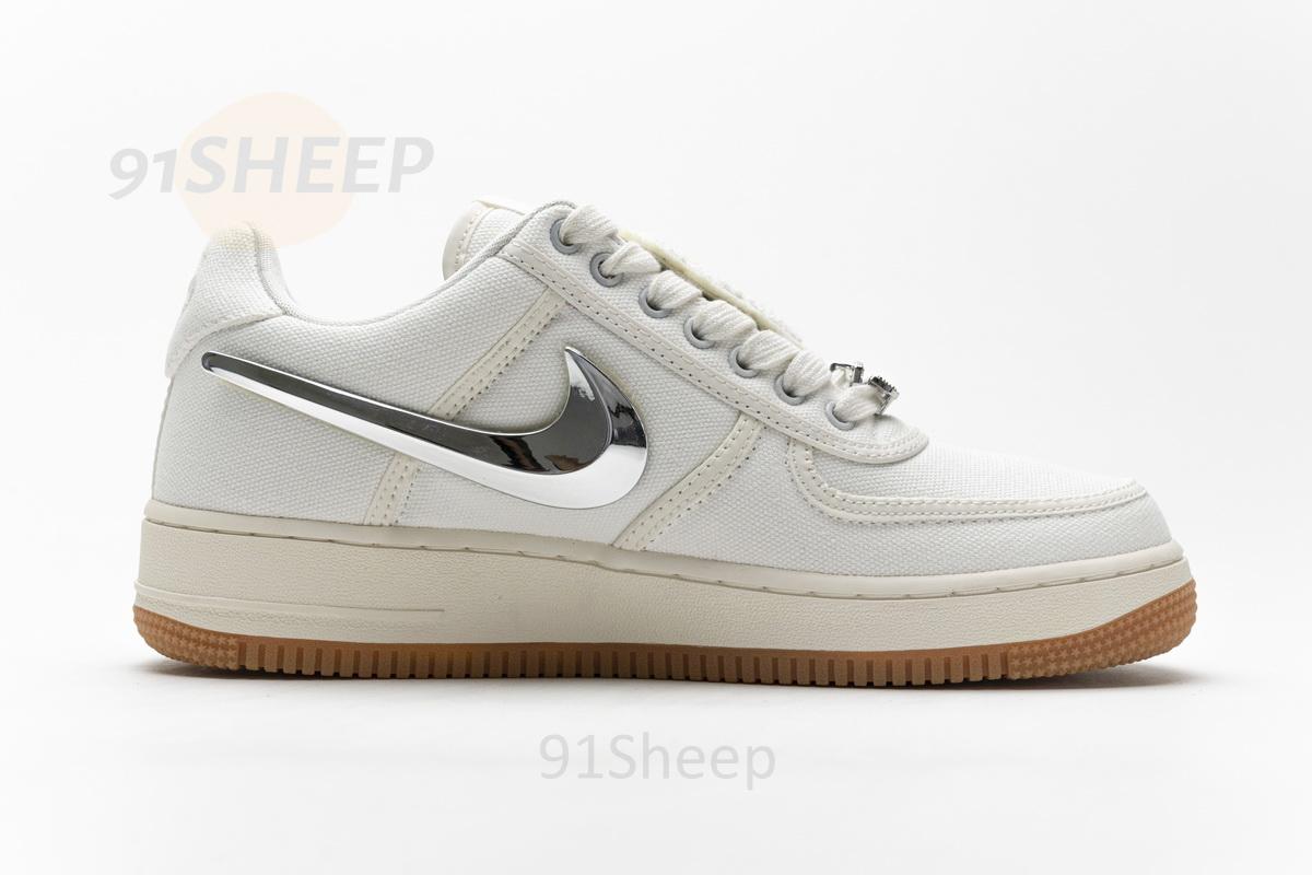 AQ4211-101 Travis Scott x Nike Air Force 1“Sail” - Image 7