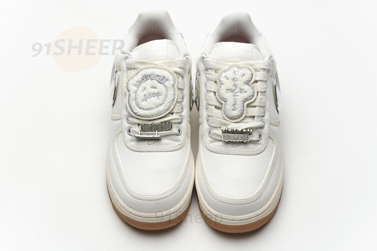 AQ4211-101 Travis Scott x Nike Air Force 1“Sail” - Image 5