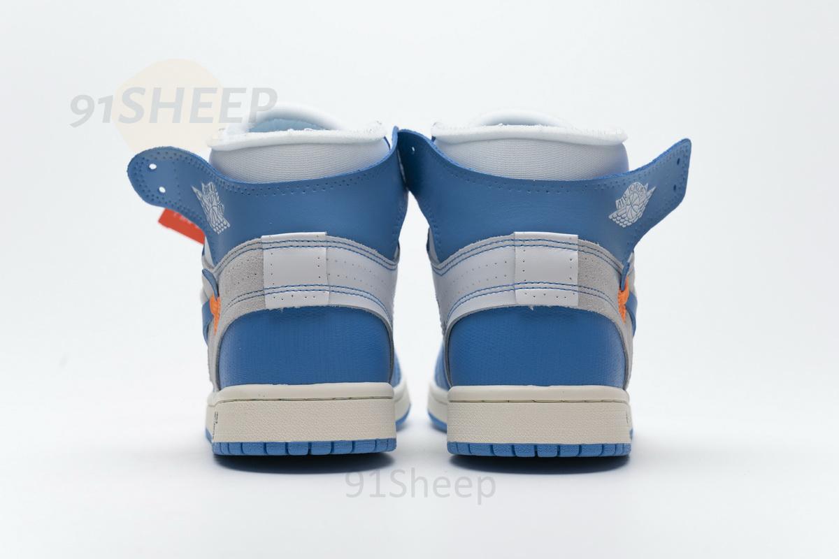 Jordan 1 Retro High Off-White University Blue Update Lace - Image 7