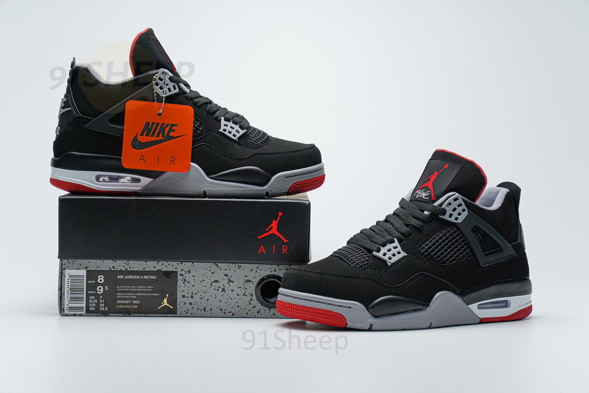 H12 Jordan 4 Retro Bred (2019) - Image 4